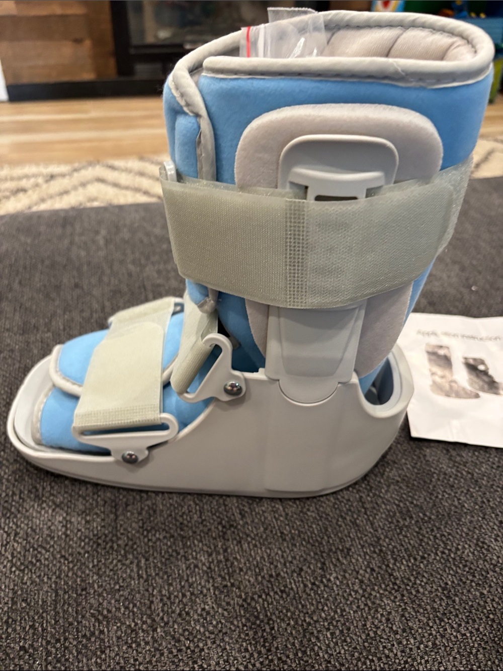 Jewlri Walking Boot For Broken Foot, Air Cam Walker Boot For Foot Injury - Picture 3 of 6